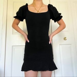 Princess Polly - Precious Thing Mini Dress in Black Sz 0 EUC